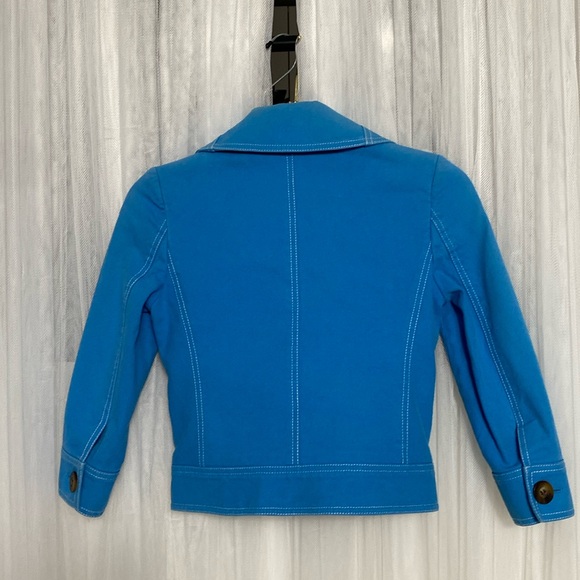 REDUCED!!BCBG MaxAzria periwinkle blue casual jacket! Size XXS - Picture 3 of 17